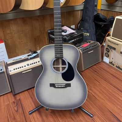 Martin OMJM John Mayer Signature 20th Anniversary Acoustic Guitar - Platinum Gray Burst w/Hard Case- New! image 2