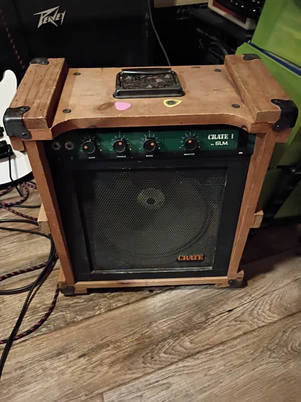 SLM Crate 1 1978 Wooden Crate Original Solid State image 1
