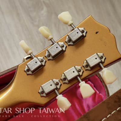 2023 Gibson Custom Shop Japan Limited 1954 Les Paul Reissue-All Gold VOS. 59 Profile Neck. image 16