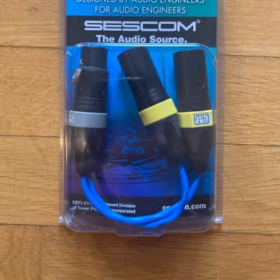 Sescom AES/EBU Y-Splitter + Cables Bundle image 2