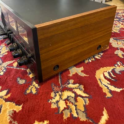 Quadraflex Reference 712D Stereo Cassette Deck Vintage - W/ Wood