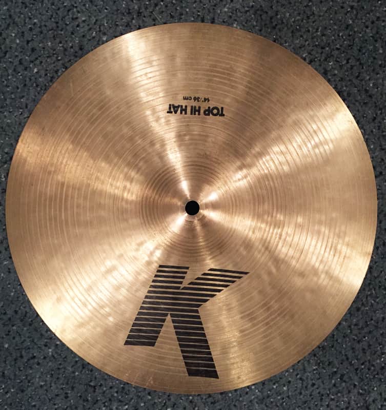 Zildjian 14" K Series "EAK" Hi-Hat Cymbal (Top) 1982 - 1988 image 1