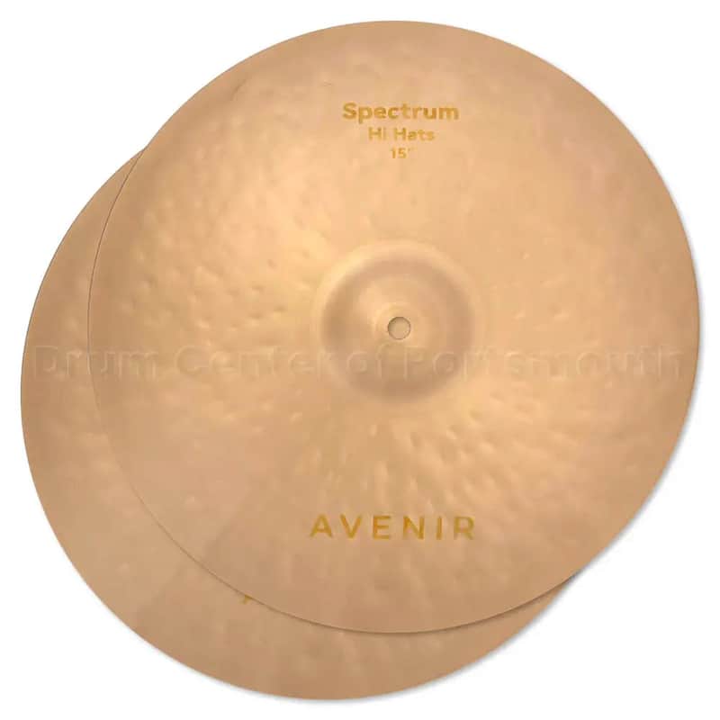 Avenir Spectrum Hi Hat Cymbals 15" image 1