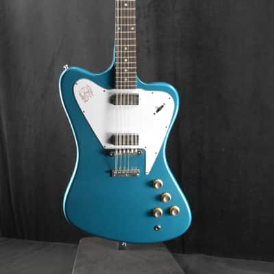Gibson Custom Shop 1965 Non-Reverse Firebird V 12-String Reissue Aqua Mist VOS image 2