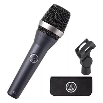 AKG D5 Handheld Supercardioid Dynamic Vocal Microphone image 1