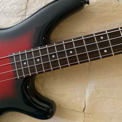 Yamaha Motion Bass MB-40 Redburst MIJ Japan EXcellent Condition 90s 32inch scale electric bass guitar with Gigbag image 7
