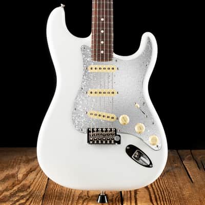 Unique Fender Stratocaster Pickguard SSS  11 holes 3ply (wbw) Custom Stratocaster pickguard - Silver Foil and Glitter image 3