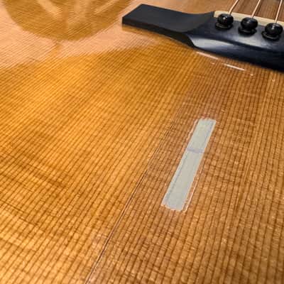 Larrivee 05 Select Series OMV-05 omv05 Single Cutaway Acoustic Guitar with Case -- *Split in Top / Cracks* image 18