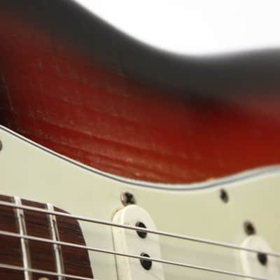 Fender Stratocaster 1964 Sunburst Lefty Left Handed w/OHSC and Case Candy 100% Original image 14