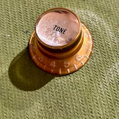 Gibson '50s Top Hat Tone Knob Gold image 1