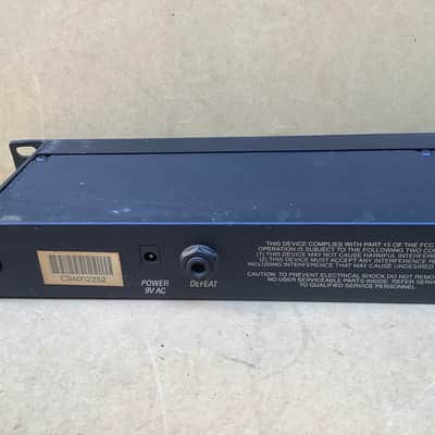 Alesis Microverb III 3 Digital Effects Processor 1990s - Black image 8