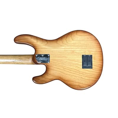 Ernie Ball Music Man Stingray 4 H Special, Hot Honey / Roasted Maple 8.4 LBS *IN STOCK* image 2