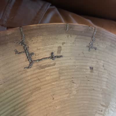 Zildjian Restored 14" A Mastersound HIHAT (TOP ONLY) image 6