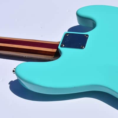 Ankh Instruments 35" scale,Left Hand, Jazz Bass, Bahama Green 2020 Bahama Green image 10