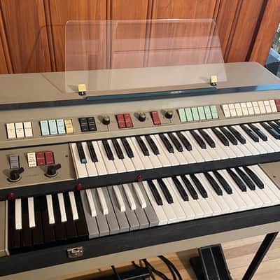 Farfisa Compact Duo Organ Sheet Music Rack - Clear Plexiglass Reproduction image 3