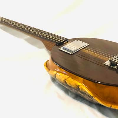 Turtle Shell 4 string electric tenor guitar image 10