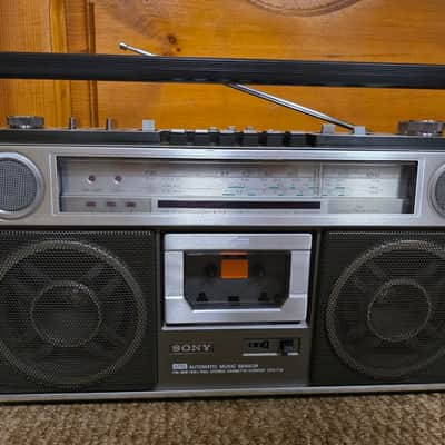 Sony CFS-71S Rare Vintage Cassette Deck Boombox Japan Warranty image 14