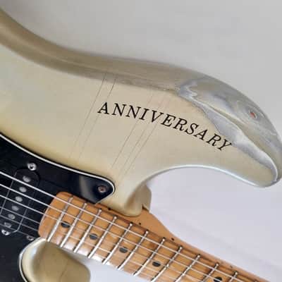 Fender 25th Anniversary Stratocaster 1979 Silver Metallic image 6