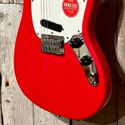 Squier Sonic Mustang Color Torino Red , Support Brick & Mortar Music Shops , Buy it Here ! image 4