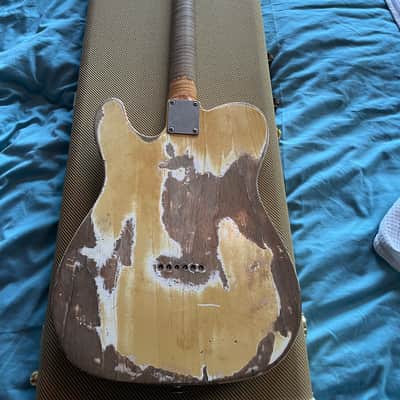 Oswald Guitars Custom OT - hollow body 2021 - closed thinline - Vintage blonde image 6