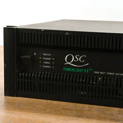 QSC PowerLight 9.0 PFC Power Factor Corrected 2-Channel Power Amplifier CG011S0 image 4