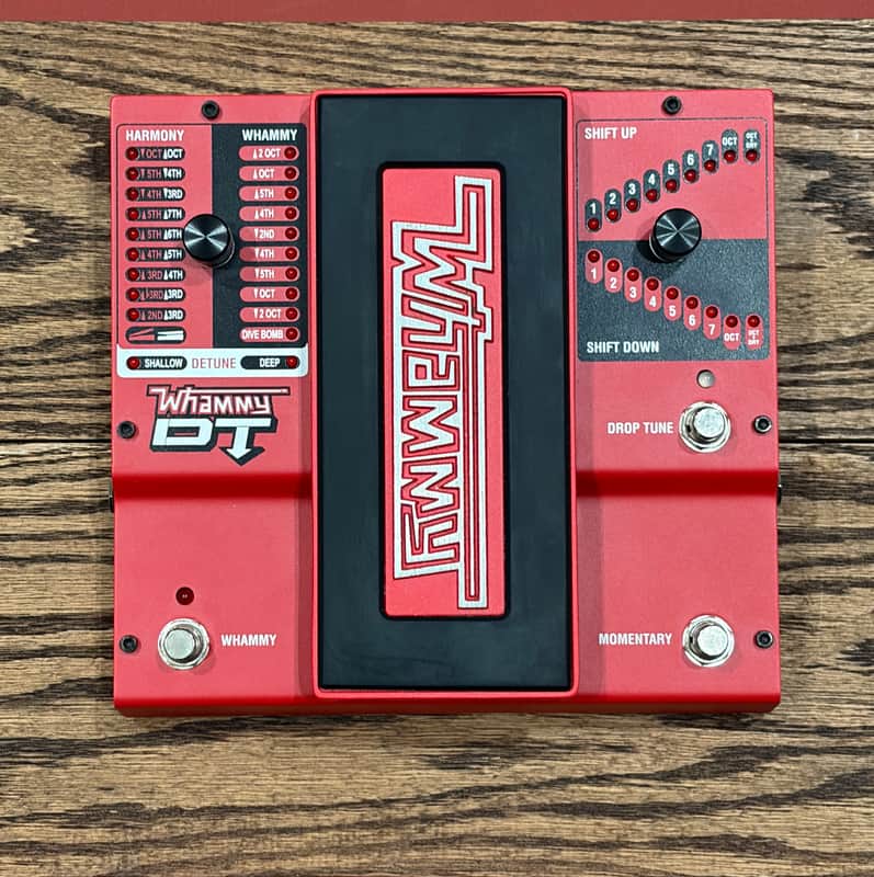 DigiTech Whammy DT Classic Pitch Shift Pedal 2011 - Present - Red image 1