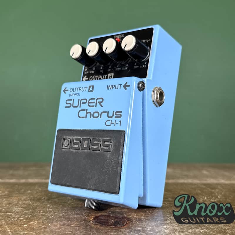 Boss CH-1 Super Chorus (Dark Gray Label) 2001 - Present - Blue image 1