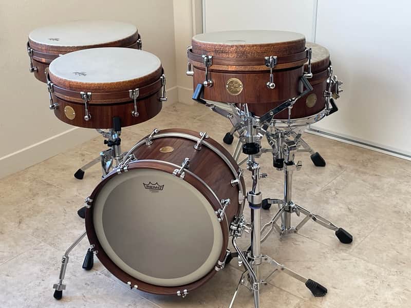 Holland Drums Muffintop Snare - Walnut image 1
