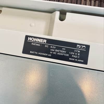 Hohner PSK 20 • Vintage PCM Keyboard Arranger Drum Machine • 49-Key • early 90s made in Japan • with box, manual, power image 8