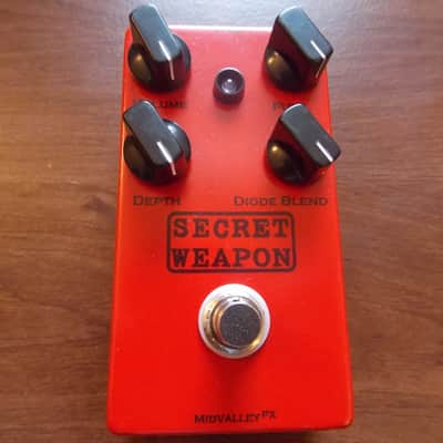 MidValleyFx - Secret Weapon Fuzz Voltage Glitch W/Bias Control Guitar Pedal image 2