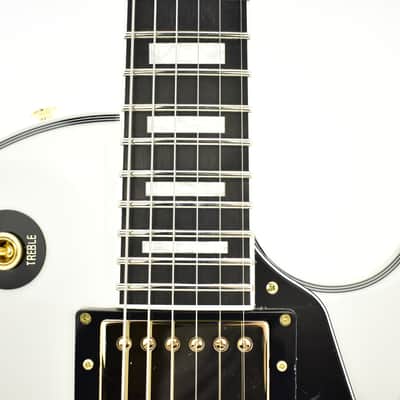 Edwards ESP ELP130CD les paul custom  WHT 3920gr image 9