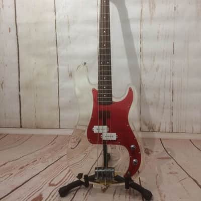 Axl Acrylic Player Deluxe 4 String Bass Fully Serviced & Set Up image 1