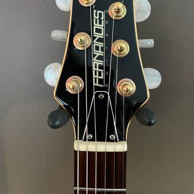 Fernandes Fernandes APG-95GF (aka Dragonfly Custom) 2000’s-2025 ish  - carved maple Gravure top image 8