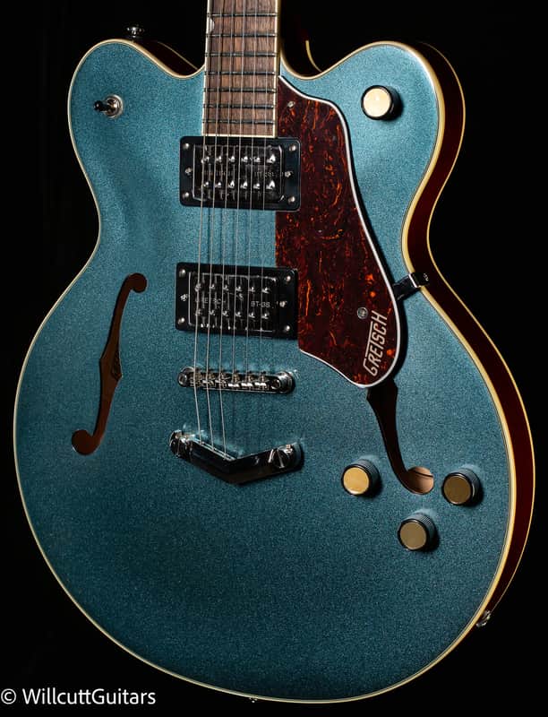 Gretsch G2622 Streamliner V-Stoptail Broad’Tron BT-3S Pickups Gunmetal (007) image 1