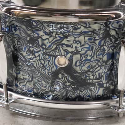 Pearl 5.5x14 EXT Export Series Snare Drum Blue Prism image 6