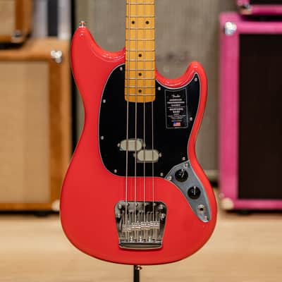 Fender Professional Classic Mustang Bass - Faded Dakota Red image 1