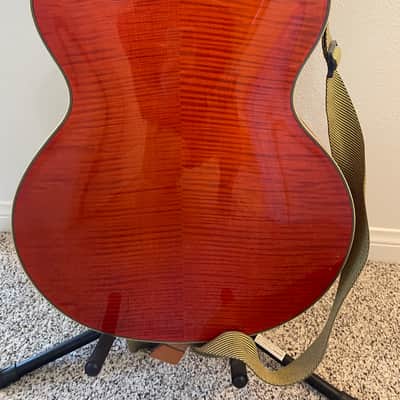 Epiphone Emperor Swingster Orange with Bigbsy image 7