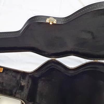 Gibson SJ 200 Case Gitarrenkoffer Old Stock Plüsch SCHWARZ image 9