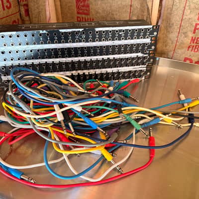 Neutrik NYS-SPP-L1 48-Point TRS Patchbay 2010s x 4 image 3