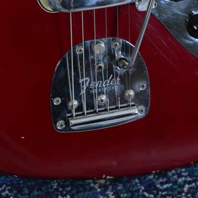 1964 Fender Jaguar Candy Apple Red w/OHSC image 13