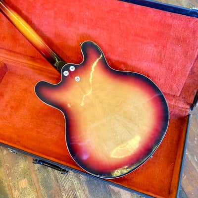 Mosrite Celebrity III c 1967 Sunburst original vintage USA 1966 Mosley image 8
