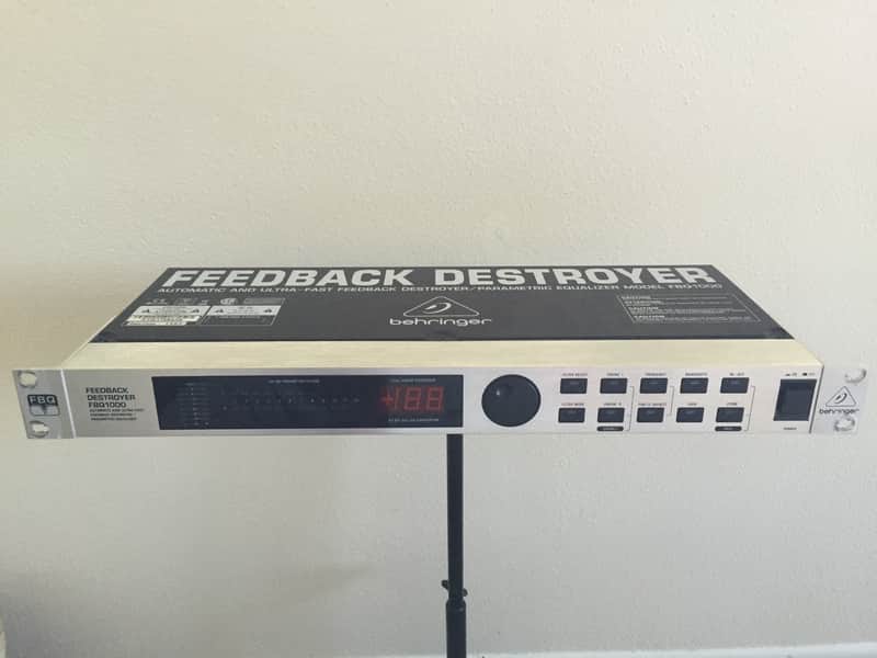 Behringer FBQ1000 Automatic Feedback Destroyer image 1