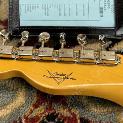 2023 Fender Custom Shop - 61 Tele NOS MBD - Olympic White - ID 5702 image 20