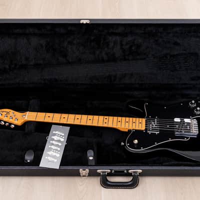 2004 Fender American Vintage '72 Telecaster Custom FSR Black Near-Mint w/ Case & Tag, Wide Range image 17