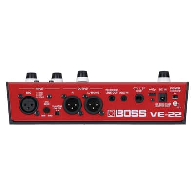 BOSS VE-22 Vocal Performer Portable Multi-Effects Processor, 50 Presets, and 99 Memories image 4