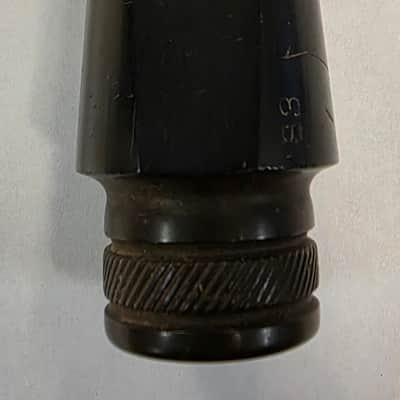 RARE Steve Broadus New York S3 "perfected model" hard rubber alto saxophone mouthpiece image 2
