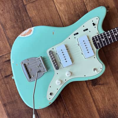 Nash Guitars Model JM-63 Surf Green Lollar Pickups Rosewood Neck NG6070 image 1