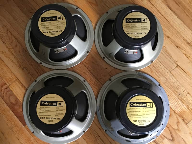 Celestion Vintage T1281 G12H-30 BlackBack Speakers image 1