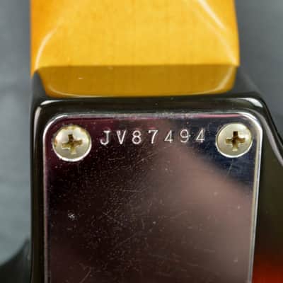 Squier by FENDER Stratocaster SST'62 JV 1984 - Sunburst - Japan Import image 9
