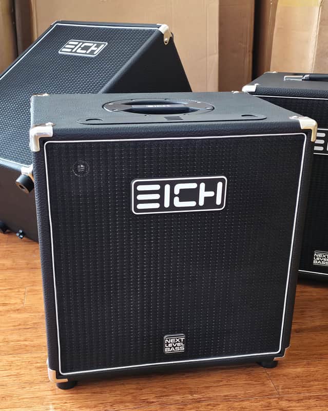 EICH 112XS-8BE | 400W 1x12 Bass Cabinet | Black Edition image 1